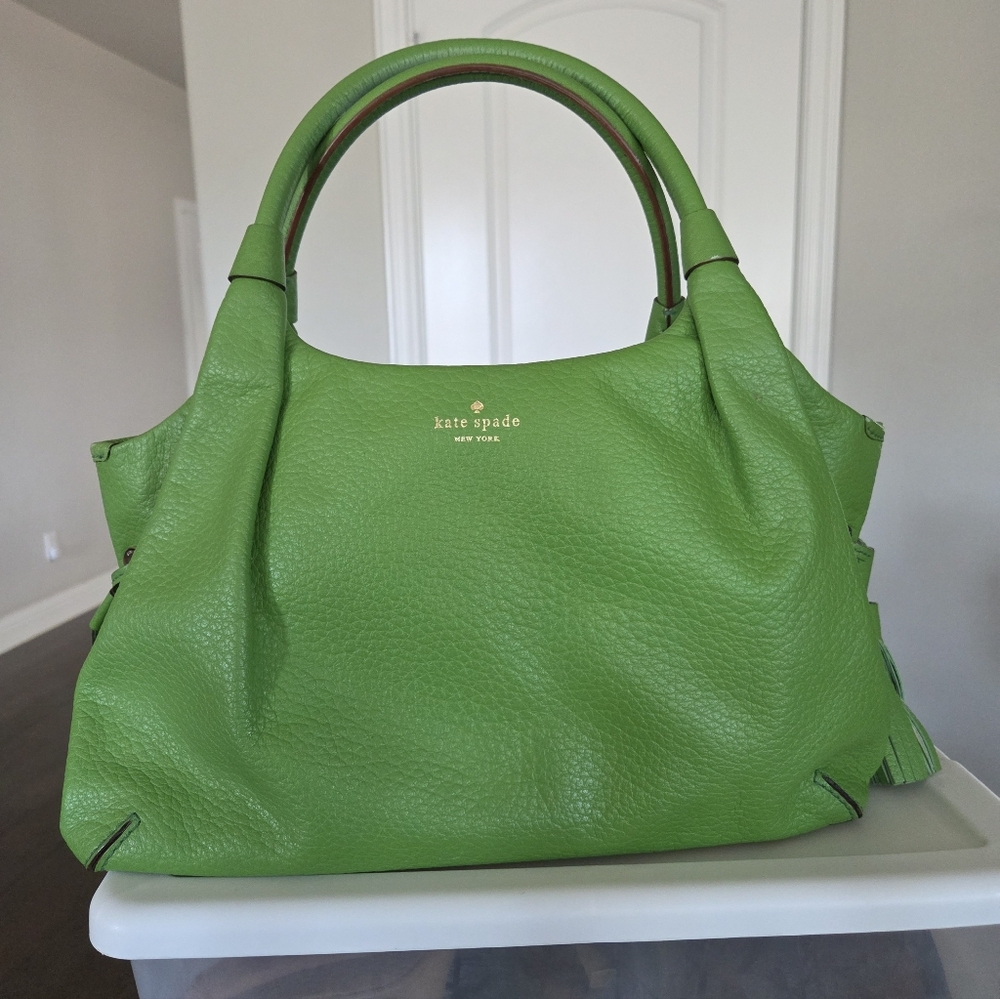 Kate Spade Vibrant Green Shoulder Bag